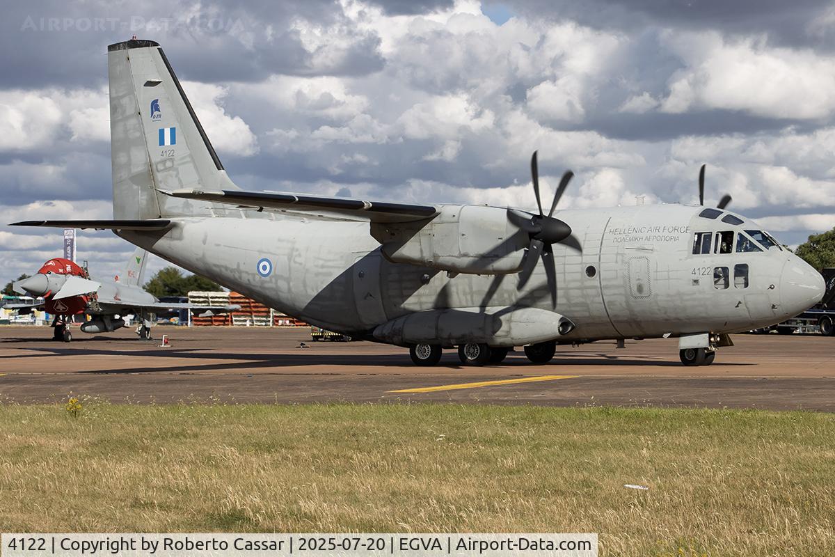 4122, Alenia C-27J Spartan C/N 4122/HA005, RIAT 2025