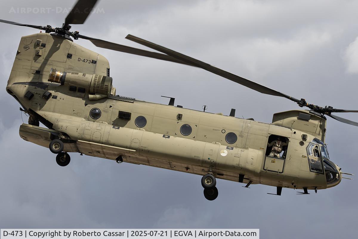 D-473, 2020 Boeing CH-47F Chinook C/N M.7473, RIAT 2025
