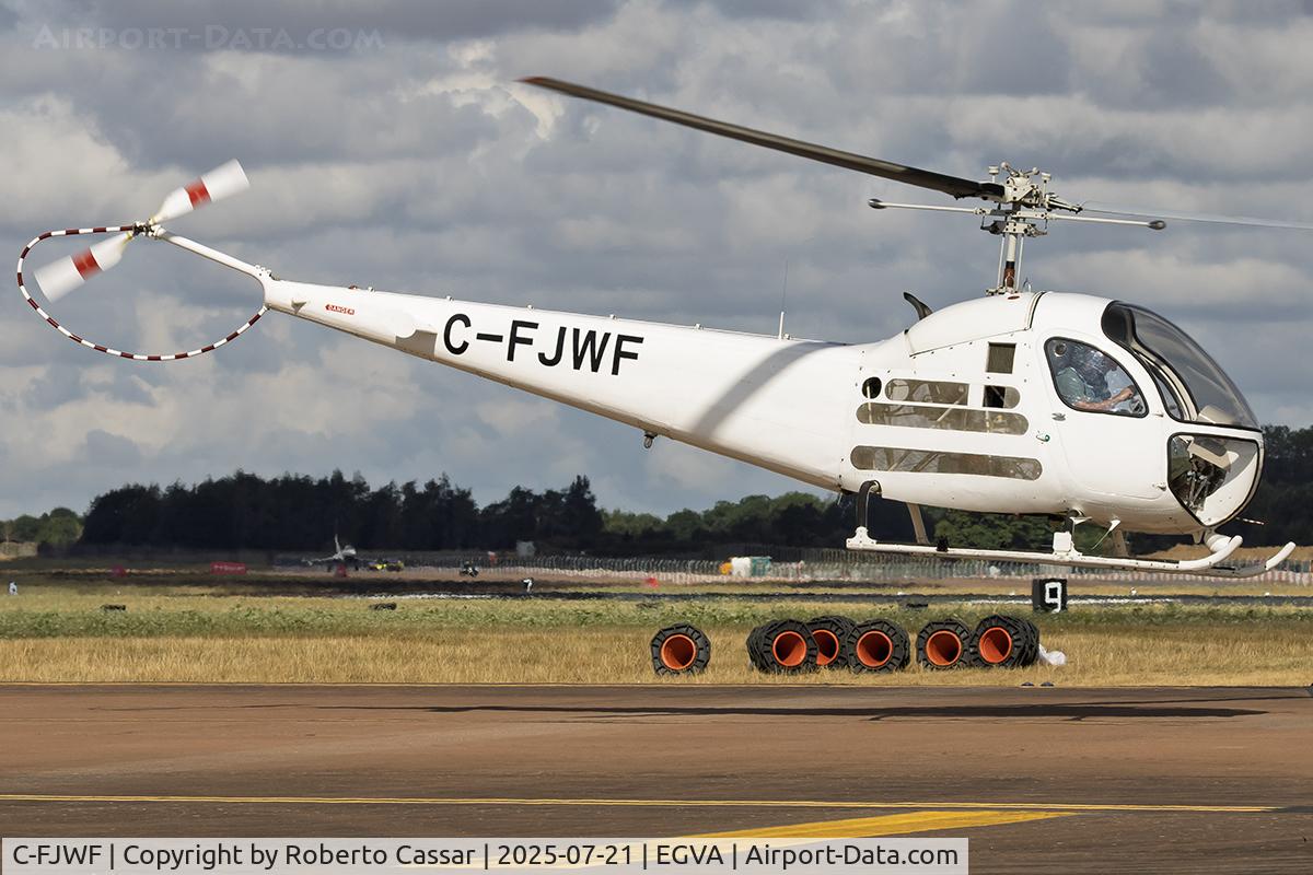 C-FJWF, 1955 Bell 47H-1 C/N 1359, RIAT 2025