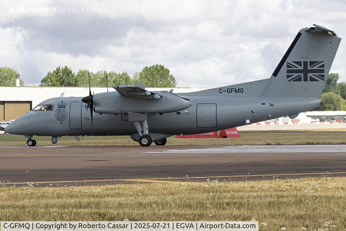 C-GFMQ, 1990 Bomardier DHC-8-106ISR C/N 241, RIAT 2025