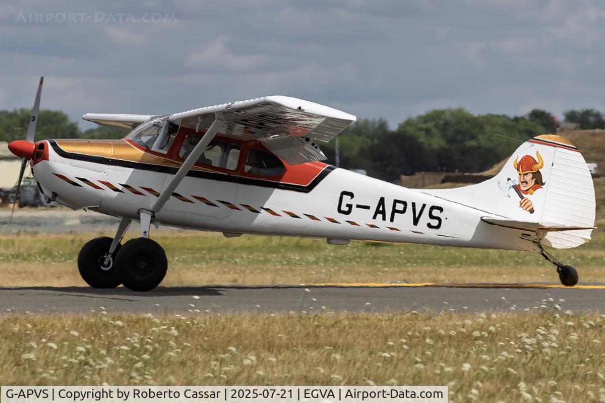 G-APVS, 1957 Cessna 170B C/N 26156, RIAT 2025