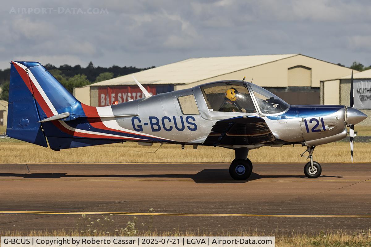 G-BCUS, 1975 Scottish Aviation Bulldog Series 120 Model 122 C/N BH120/373, RIAT 2025