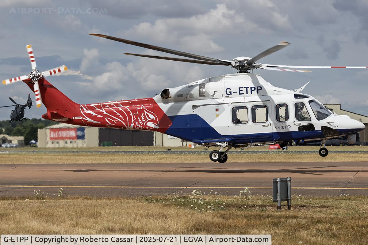 G-ETPP, 2018 Leonardo AW-139 C/N 31768, RIAT 2025