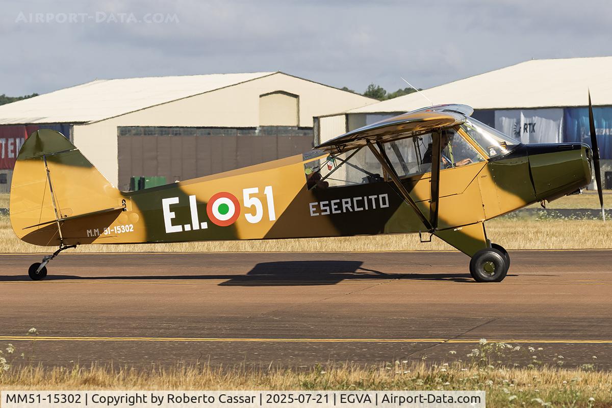 MM51-15302, 1951 Piper L-18C Super Cub (PA-18-95) C/N 18-999, RIAT 2025