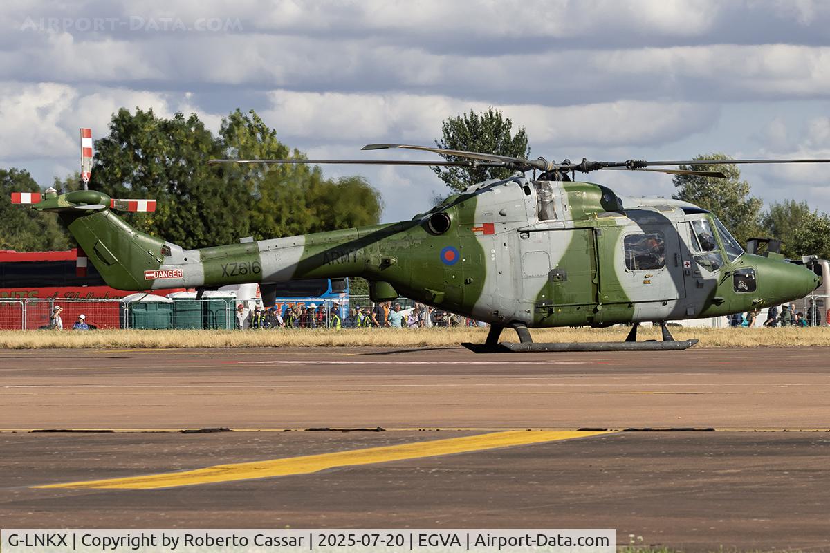G-LNKX, 1980 Westland Lynx AH.7 C/N 167, RIAT 2025