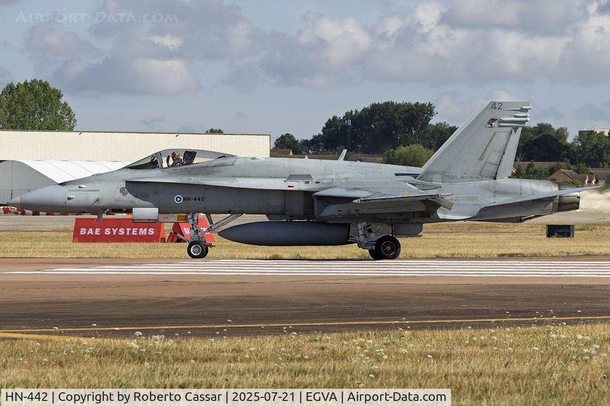 HN-442, McDonnell Douglas F-18C Hornet C/N 1459, RIAT 2025