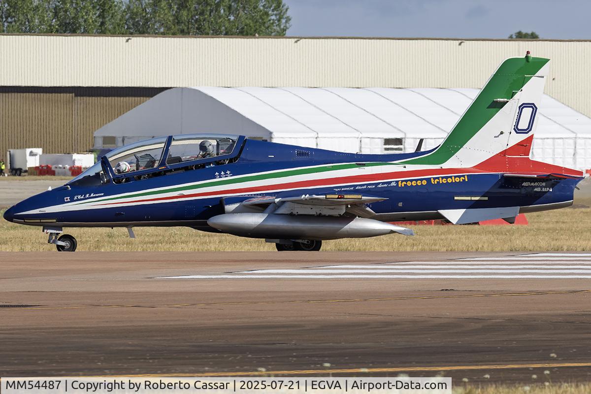MM54487, Aermacchi MB-339PAN C/N 6684/079/AA035, RIAT 2025