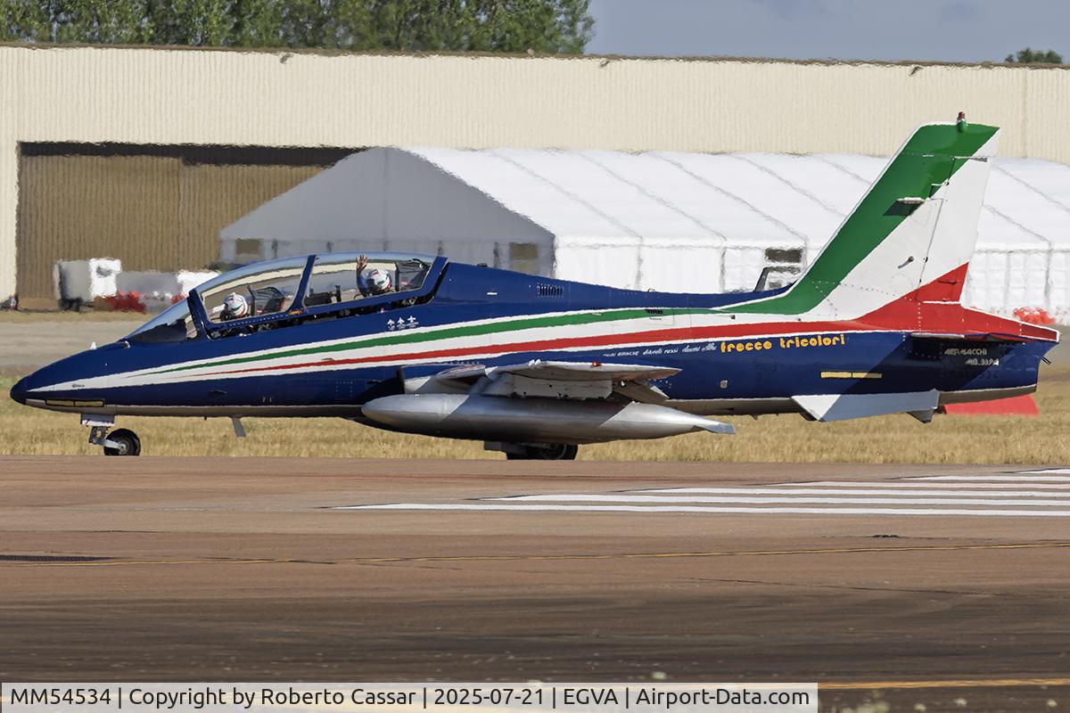MM54534, Aermacchi MB-339PAN C/N 6741/136/AA068, RIAT 2025