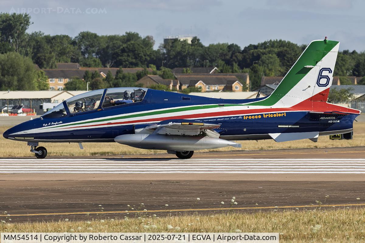 MM54514, Aermacchi MB-339PAN C/N 6735/130/AA062, RIAT 2025
