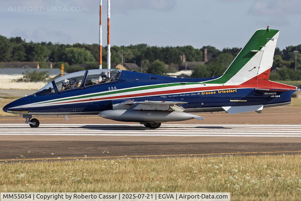 MM55054, Aermacchi MB-339PAN C/N 6848/188/AA085, RIAT 2025
