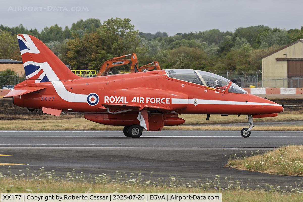 XX177, 1977 Hawker Siddeley Hawk T.1 C/N 024/312024, RIAT 2025