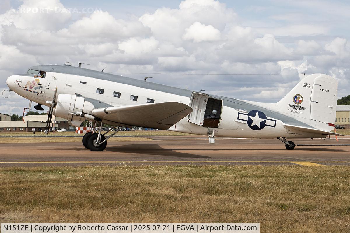N151ZE, 1944 Douglas R4D-6 (C-47B-10-D) C/N 26408, RIAT 2025