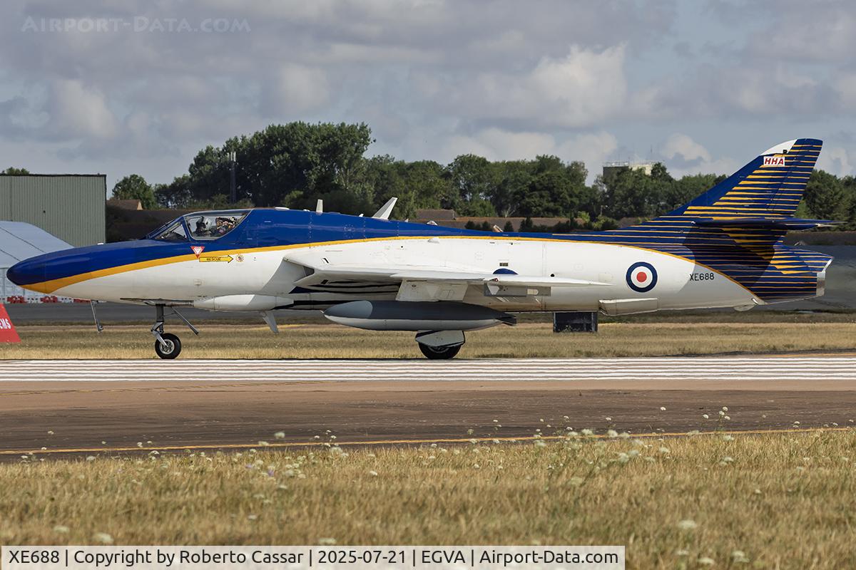 XE688, 1955 Hawker Hunter GA.11 C/N XE688, RIAT 2025