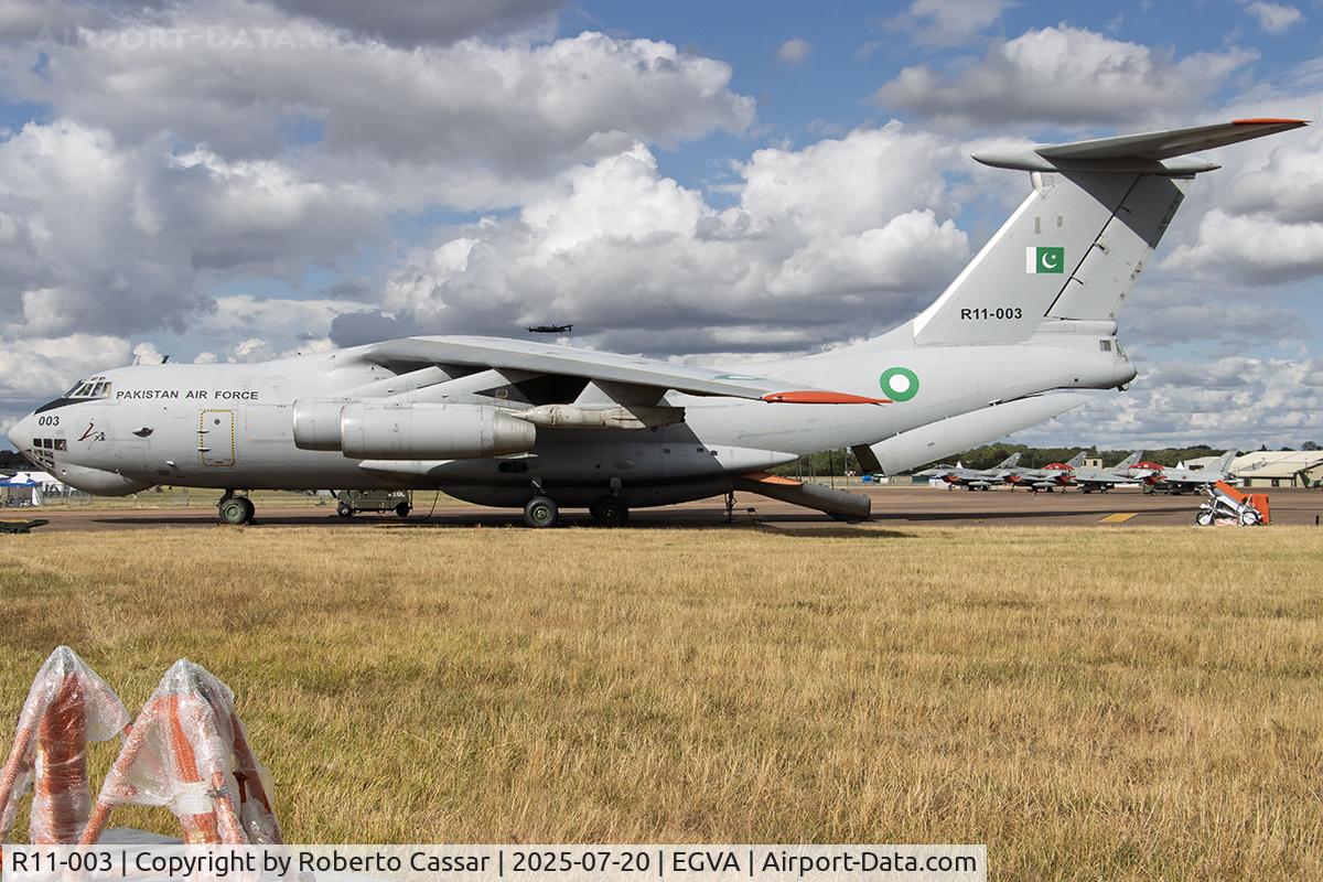 R11-003, 1987 Ilyushin Il-78MP C/N 0063466998, RIAT 2025