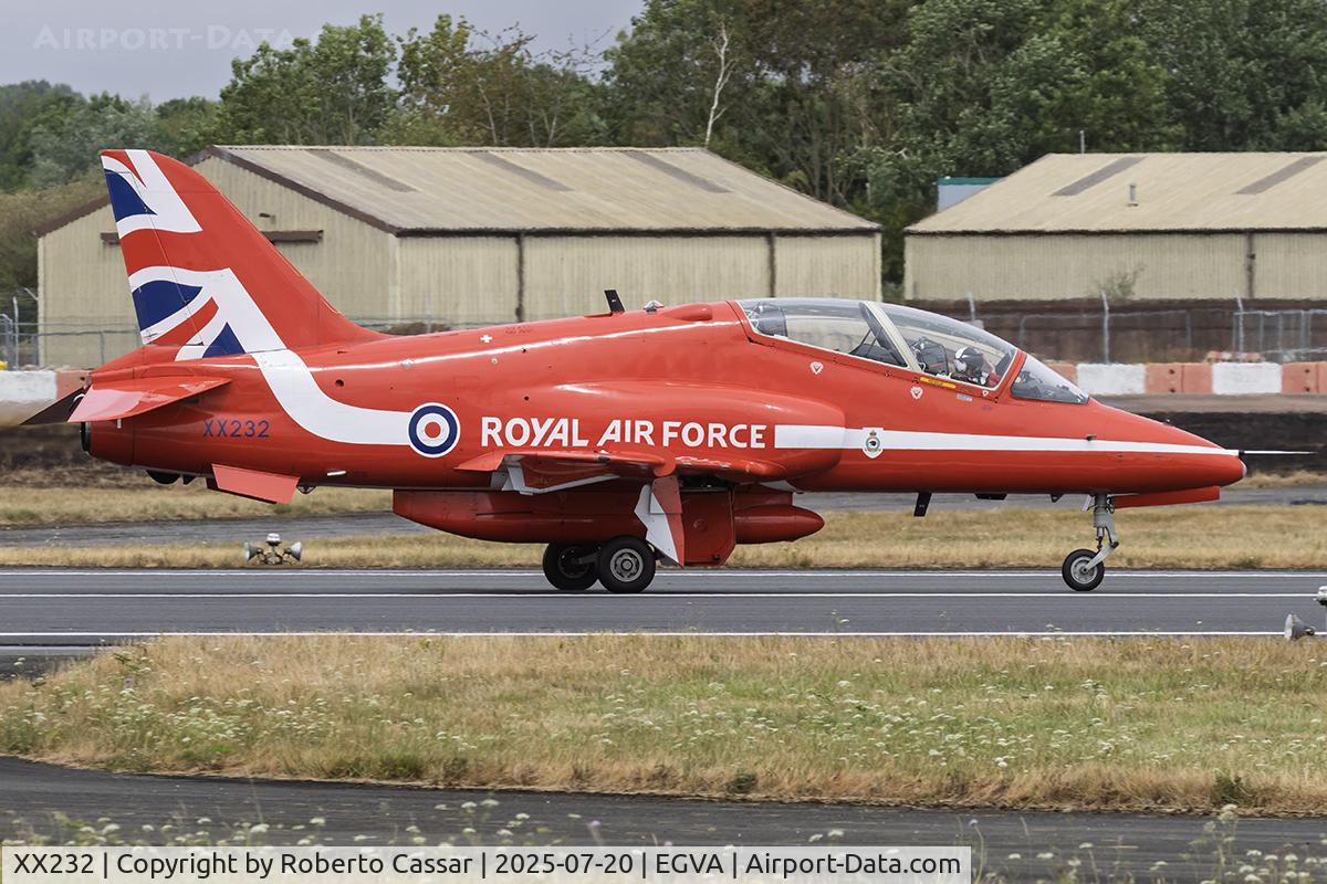 XX232, 1978 Hawker Siddeley Hawk T.1 C/N 068/312068, RIAT 2025