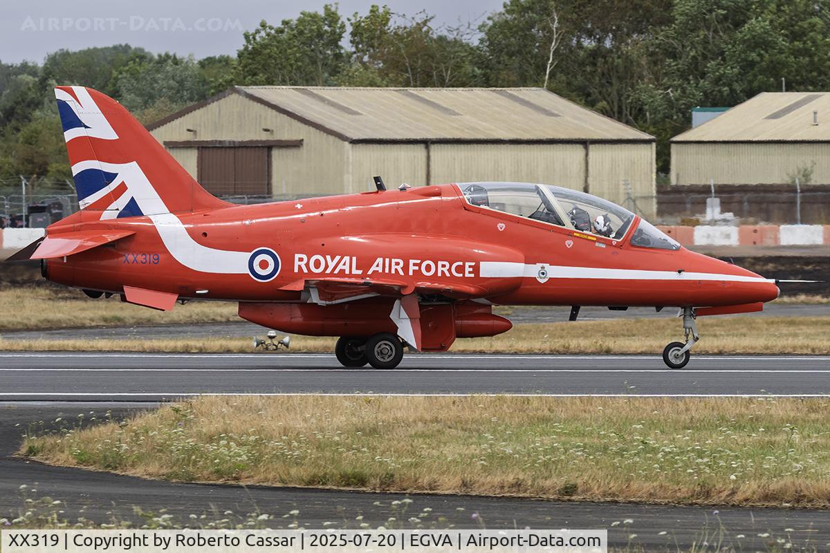 XX319, 1980 Hawker Siddeley Hawk T.1A C/N 162/312144, RIAT 2025
