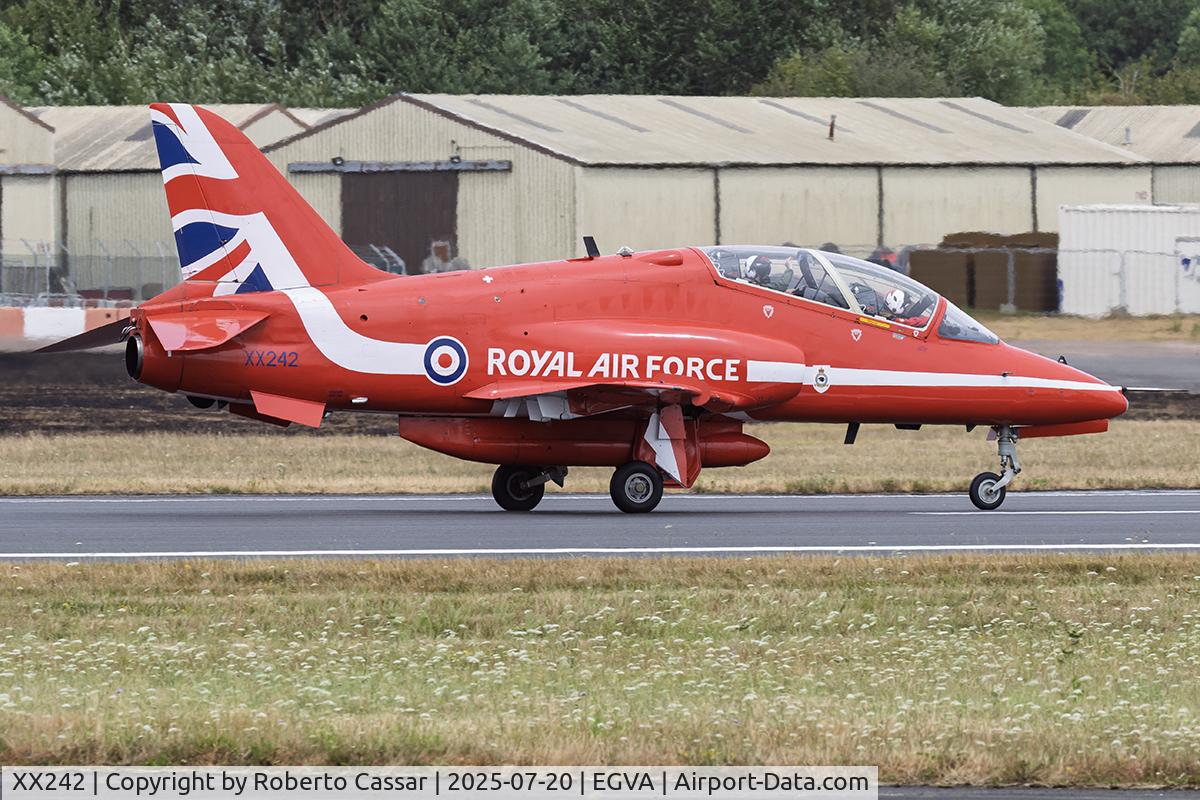 XX242, 1978 Hawker Siddeley Hawk T.1 C/N 078/312078, RIAT 2025