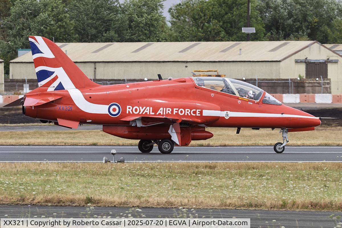 XX321, 1980 Hawker Siddeley Hawk T.1A C/N 164/312146, RIAT 2025