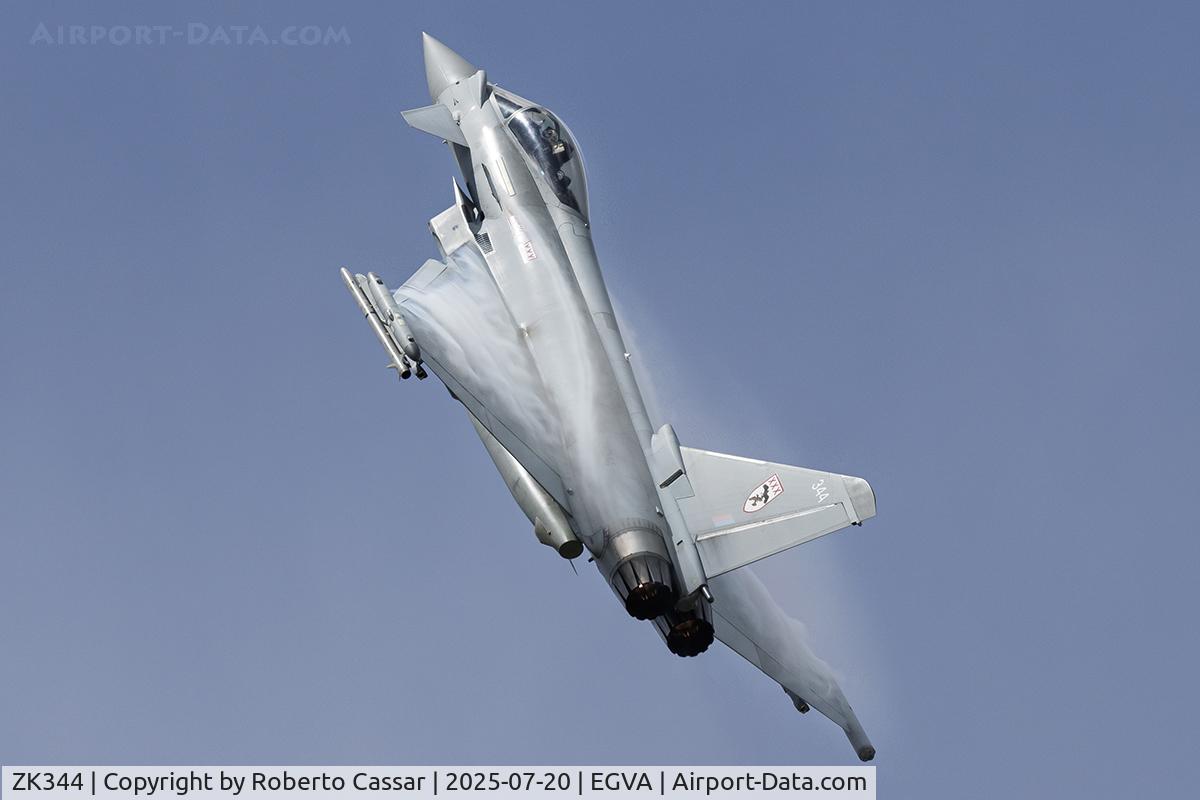ZK344, 2012 Eurofighter EF-2000 Typhoon FGR4 C/N BS105/384, RIAT 2025