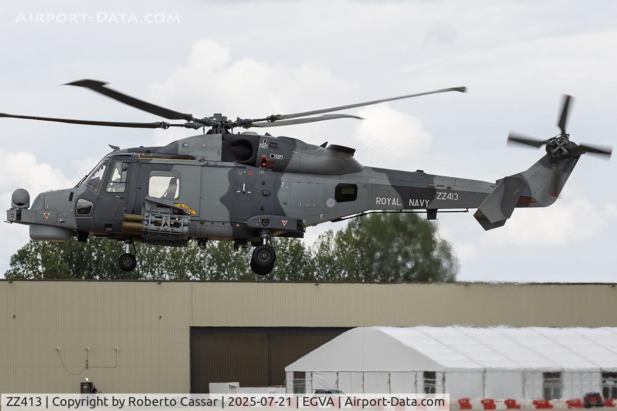 ZZ413, AgustaWestland AW-159 Wildcat HMA.2 C/N 483, RIAT 2025
