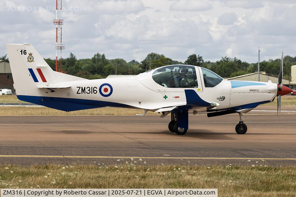 ZM316, 2017 Grob G-120TP-A Prefect T.1 C/N 11138, RIAT 2025