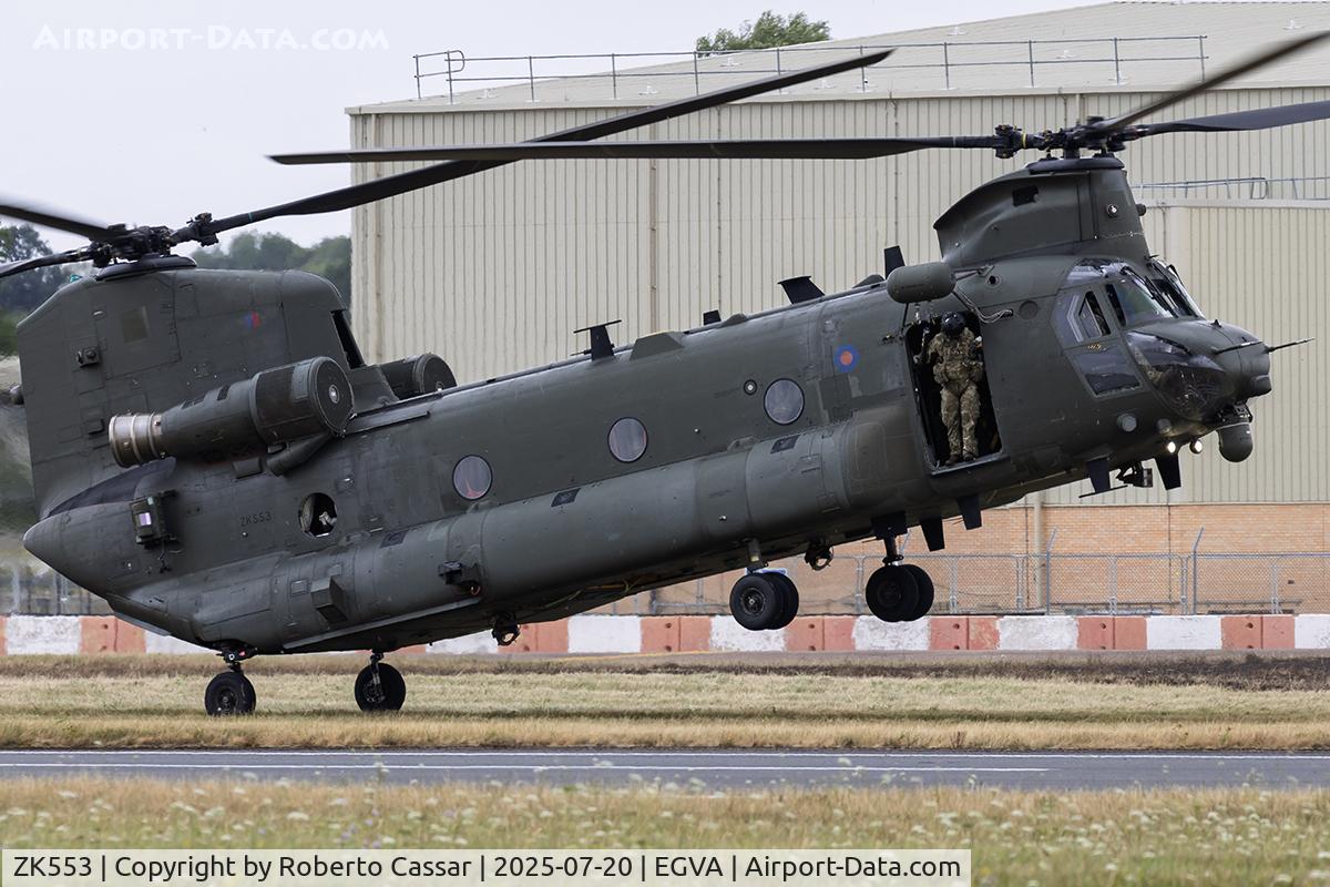 ZK553, 2012 Boeing Chinook HC.6 C/N M7704, RIAT 2025