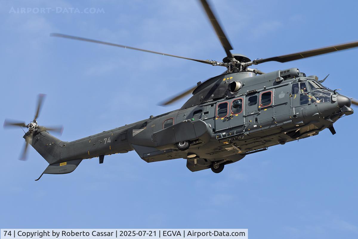 74, 2024 Airbus Helicopters H225M C/N 3133, RIAT 2025