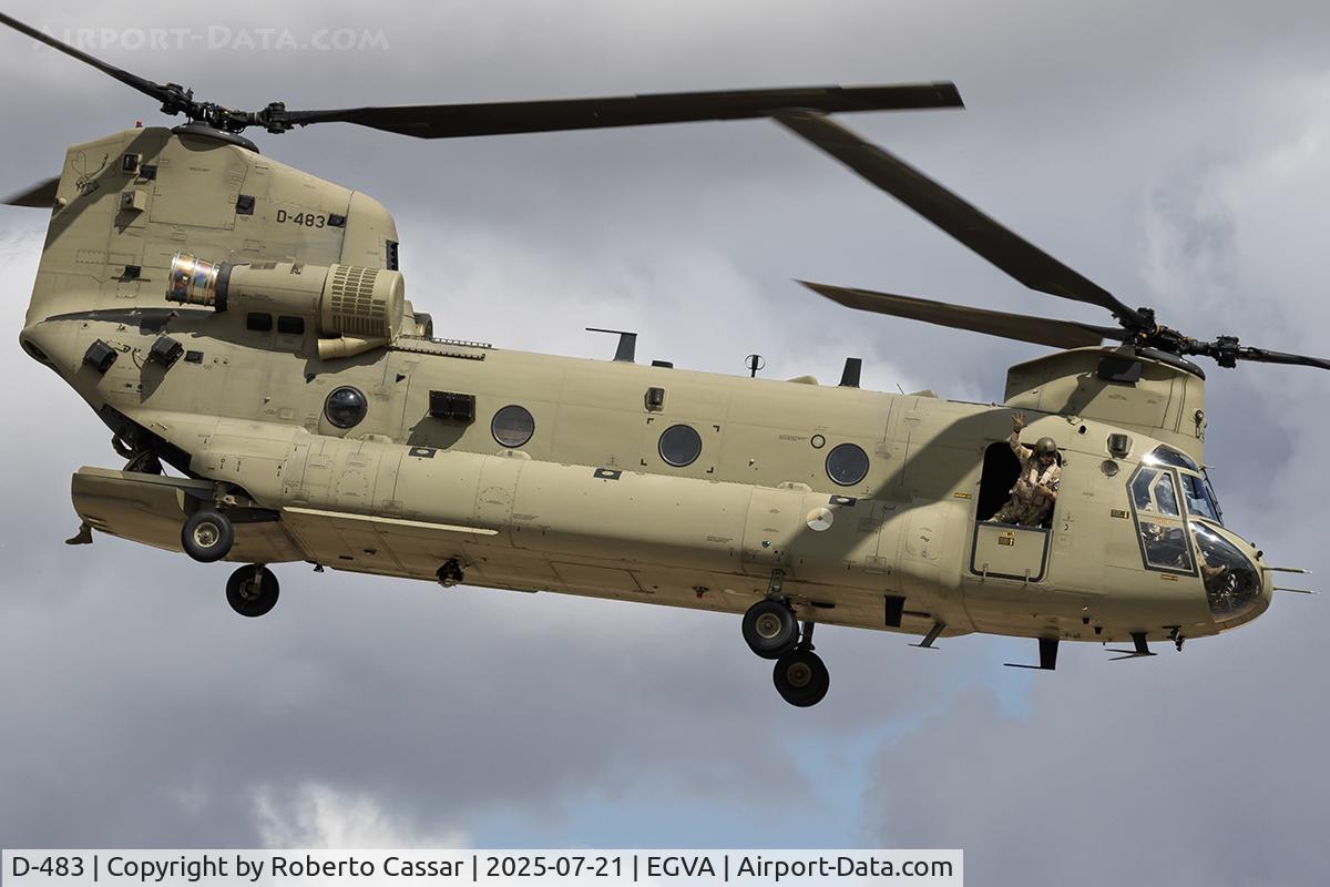 D-483, Boeing CH-47F C/N M7483, RIAT 2025