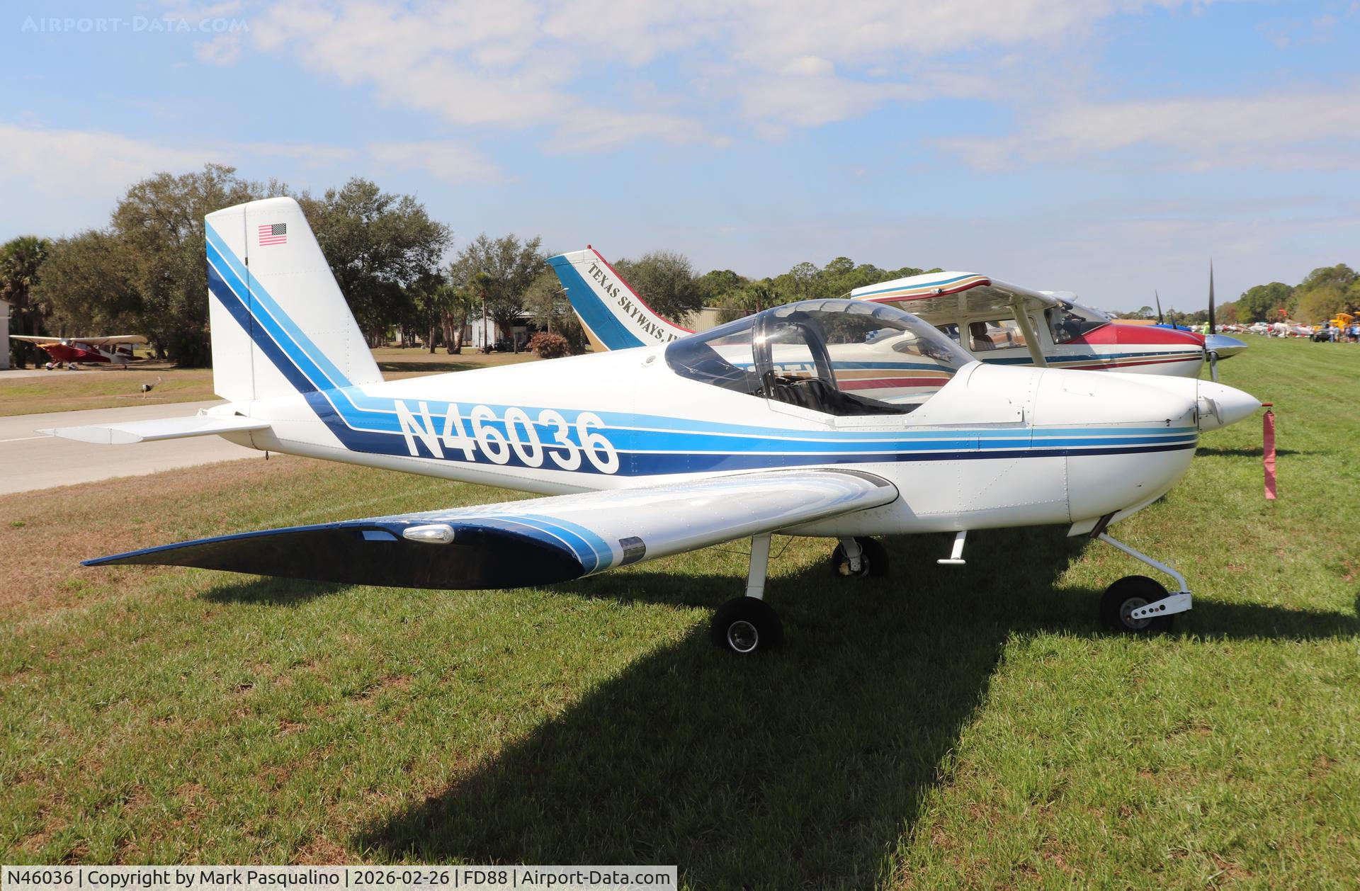 N46036, 2011 Vans RV-12 C/N 120271, Vans RV-12