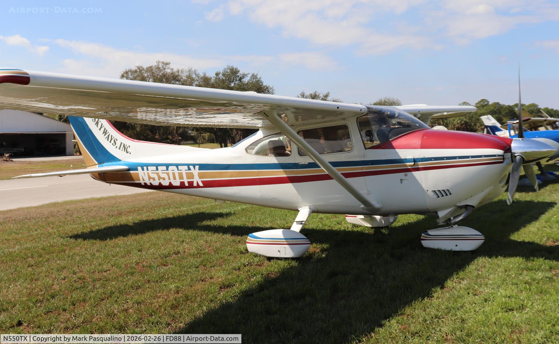 N550TX, 1977 Cessna 182Q Skylane C/N 18265764, Cessna 182Q