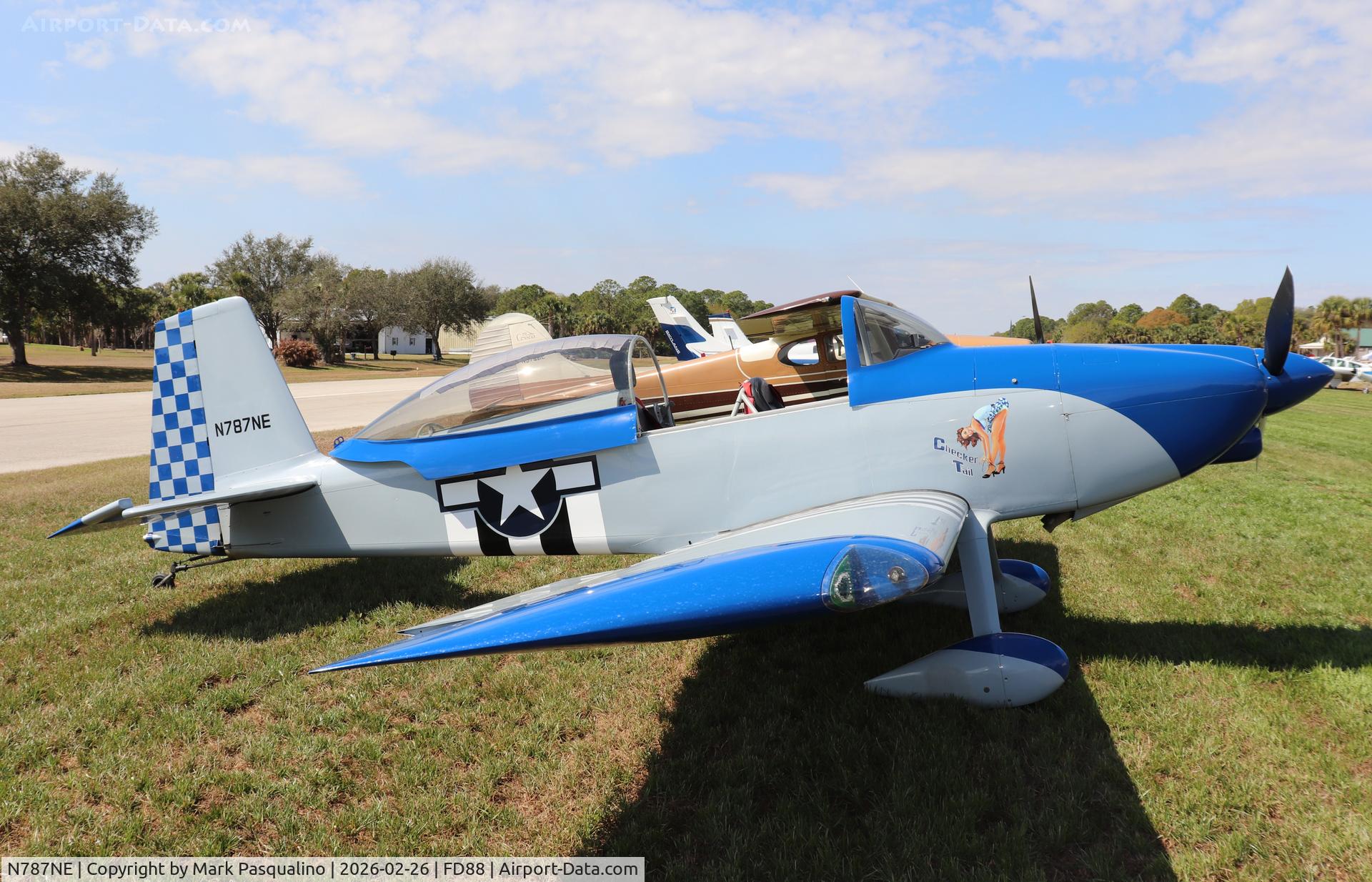 N787NE, 2008 Vans RV-8 C/N 82152, Vans RV-8