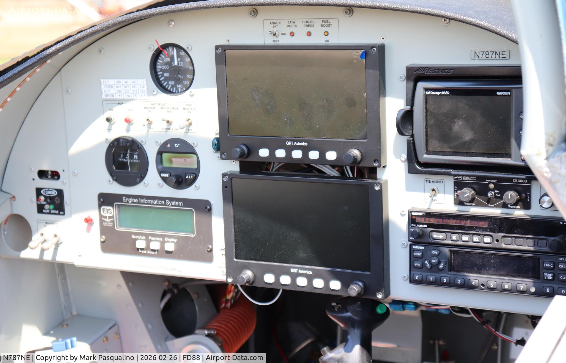 N787NE, 2008 Vans RV-8 C/N 82152, Vans RV-8