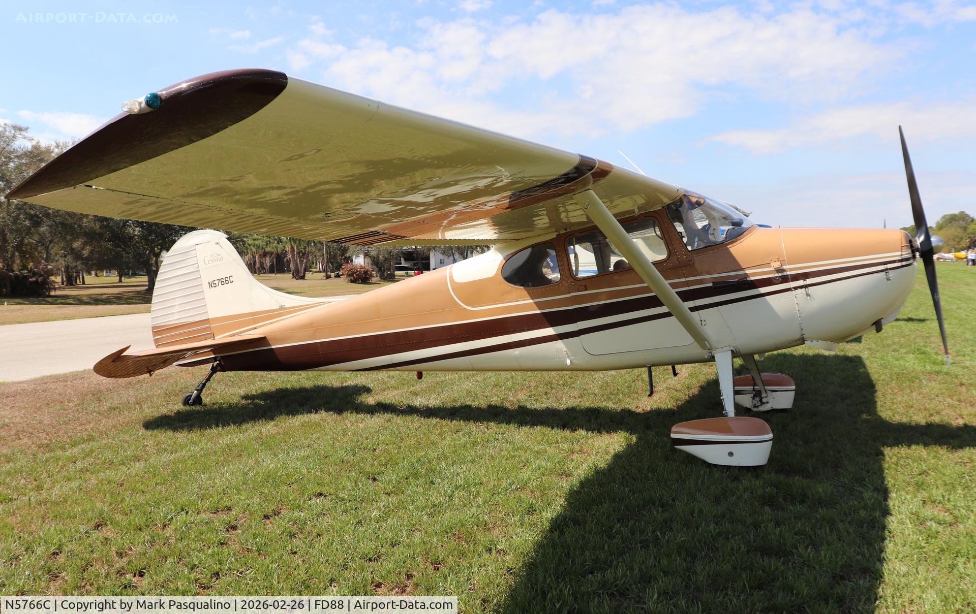 N5766C, 1950 Cessna 170A C/N 19720, Cessna 170A