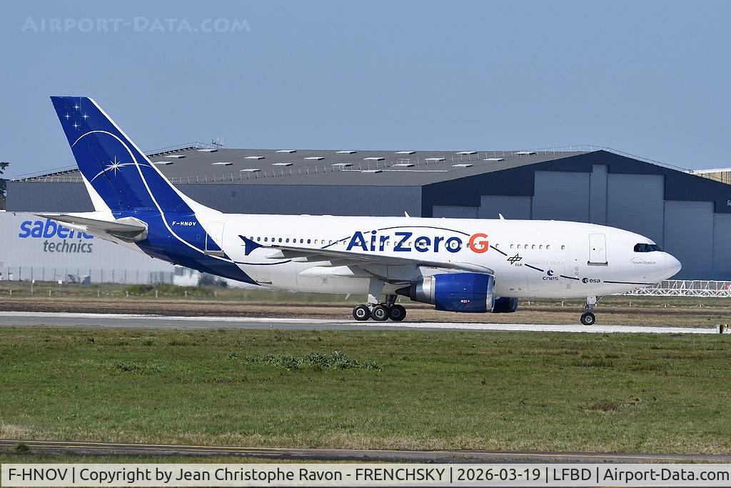 F-HNOV, 1989 Airbus A310-304 C/N 498, Zéro G