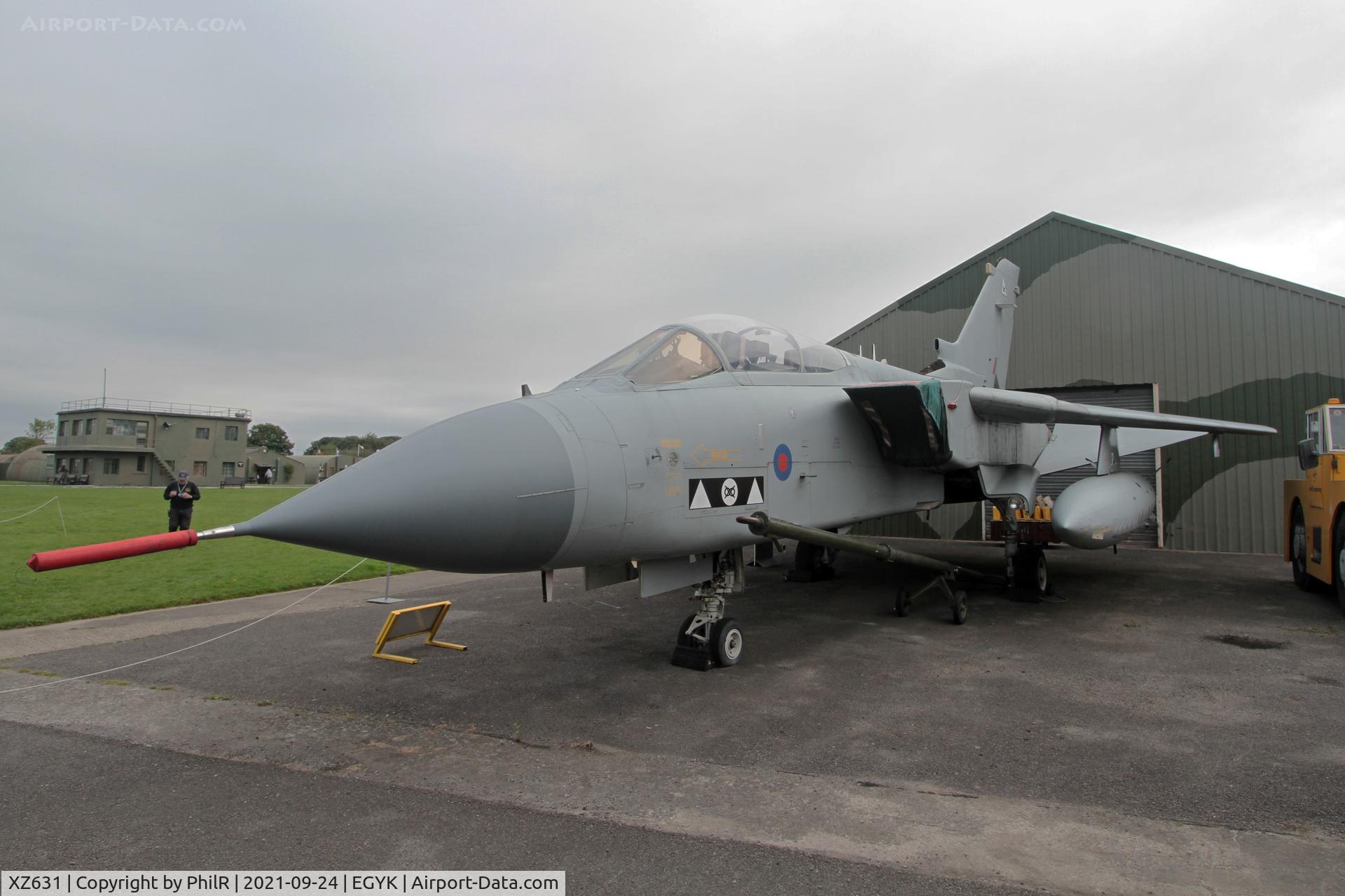 XZ631, 1978 Panavia Tornado GR.1 C/N P.15, XZ631 1978 Panavia Tornado GR4 YAM Elvington
