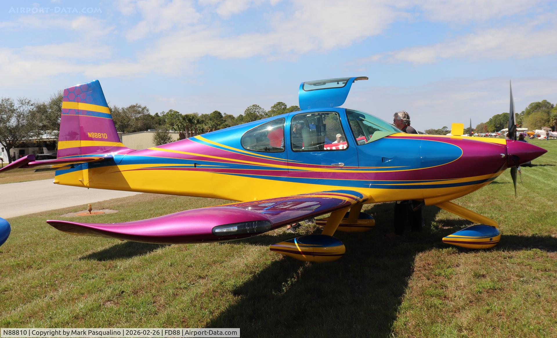 N88810, 2025 Vans RV-10 C/N 42186, Vans RV-10