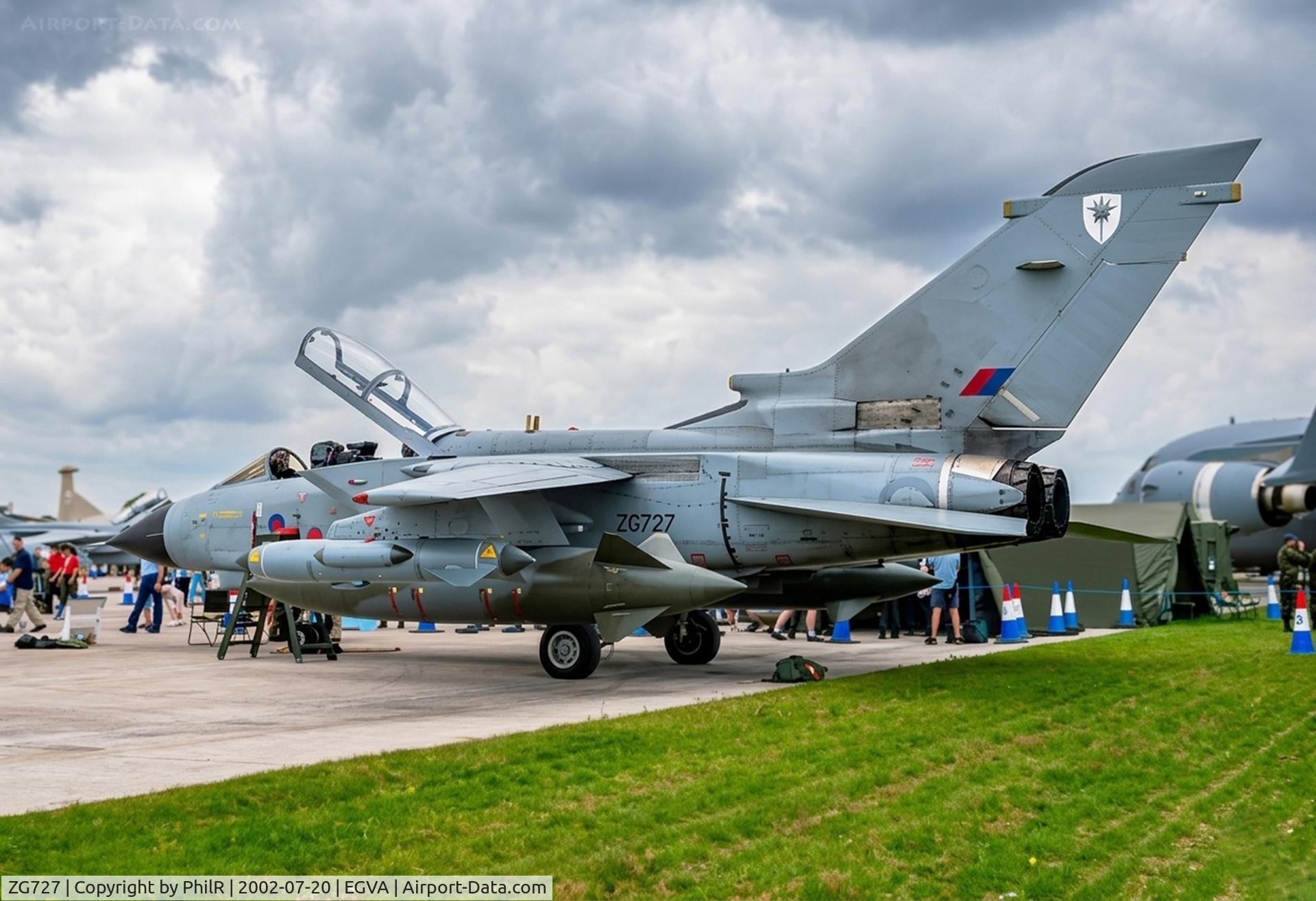 ZG727, 1990 Panavia Tornado GR.4A C/N 832/BT184/3402, ZG727 1990 BAe Tornado GR4 RAF RIAT RAF Fairford
