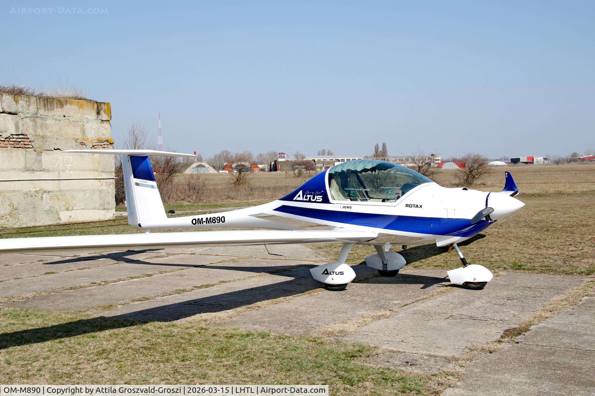 OM-M890, 2025 Altus Aero Altus ST C/N 005, LHTL - Tököl Airport, Hungary