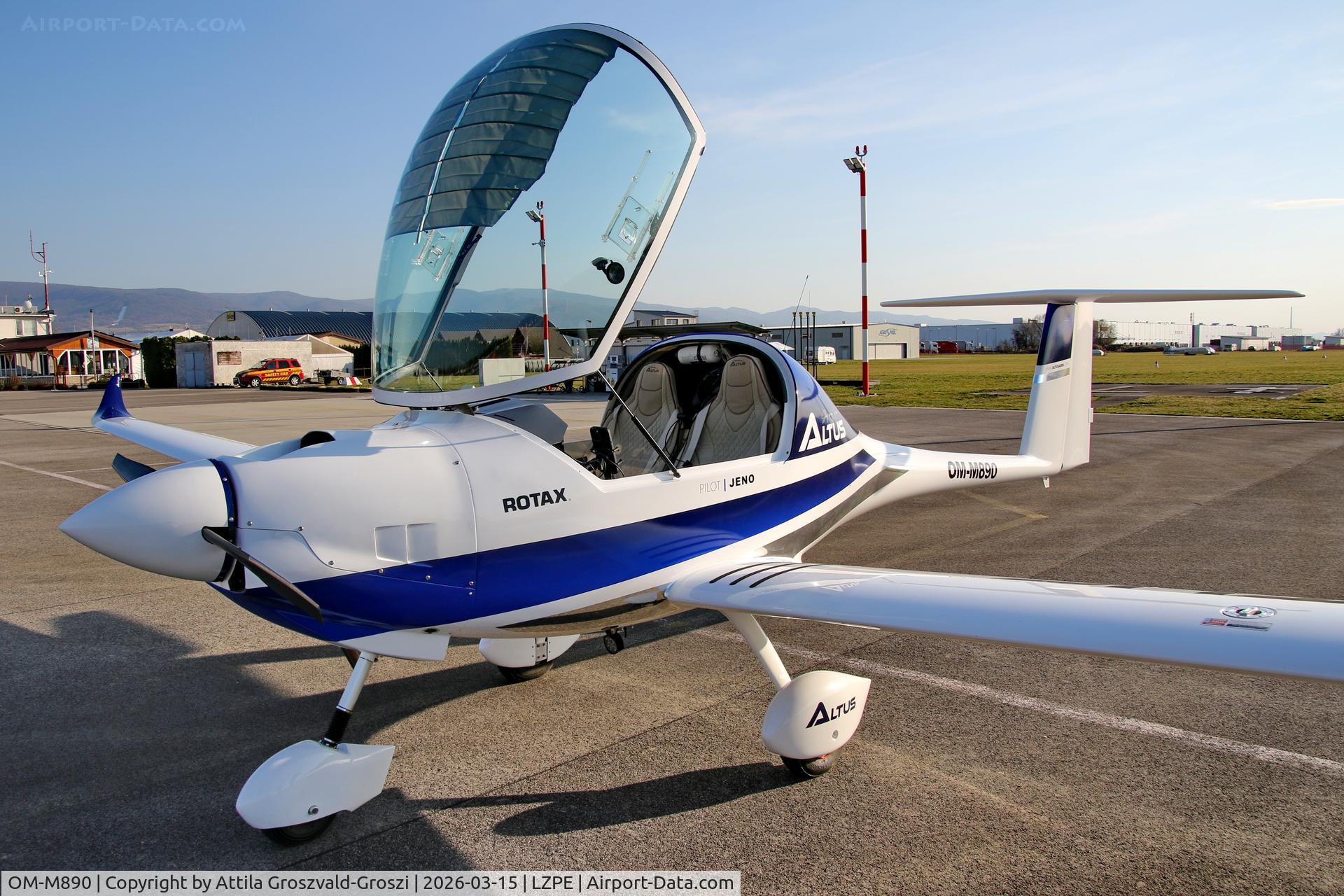 OM-M890, 2025 Altus Aero Altus ST C/N 005, LZPE - Prievidza Airport, Slovakia
