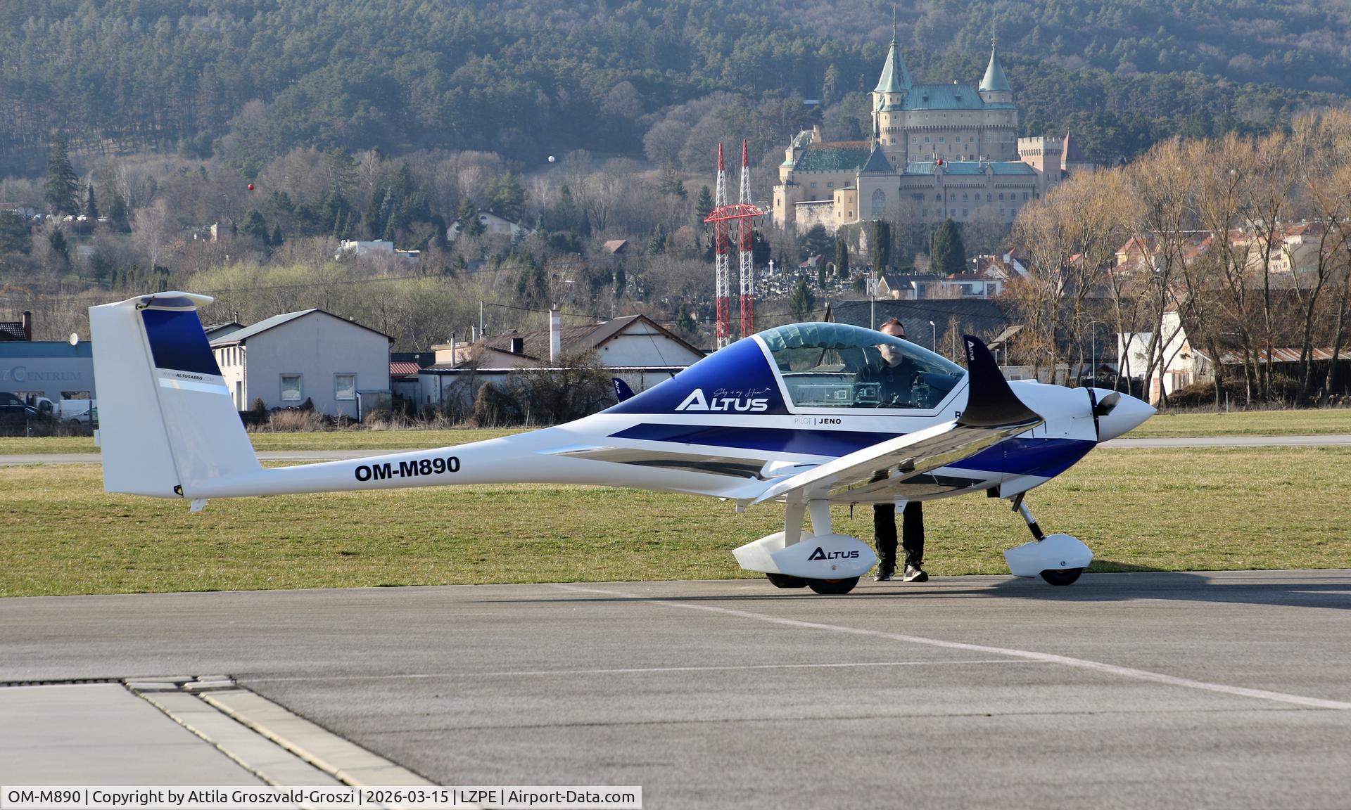 OM-M890, 2025 Altus Aero Altus ST C/N 005, LZPE - Prievidza Airport, Slovakia