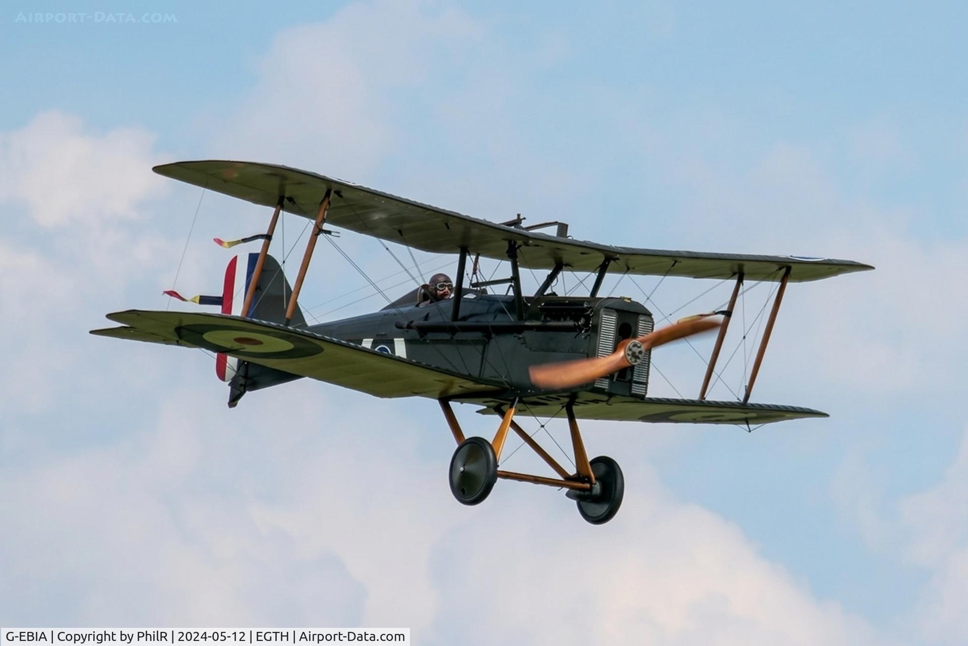 G-EBIA, 1918 Royal Aircraft Factory SE-5A C/N 654/2404, F904 (G-EBIA) 1918 RAF (Wolseley Motors built) SE5A Shuttleworth Best of British Airshow 
