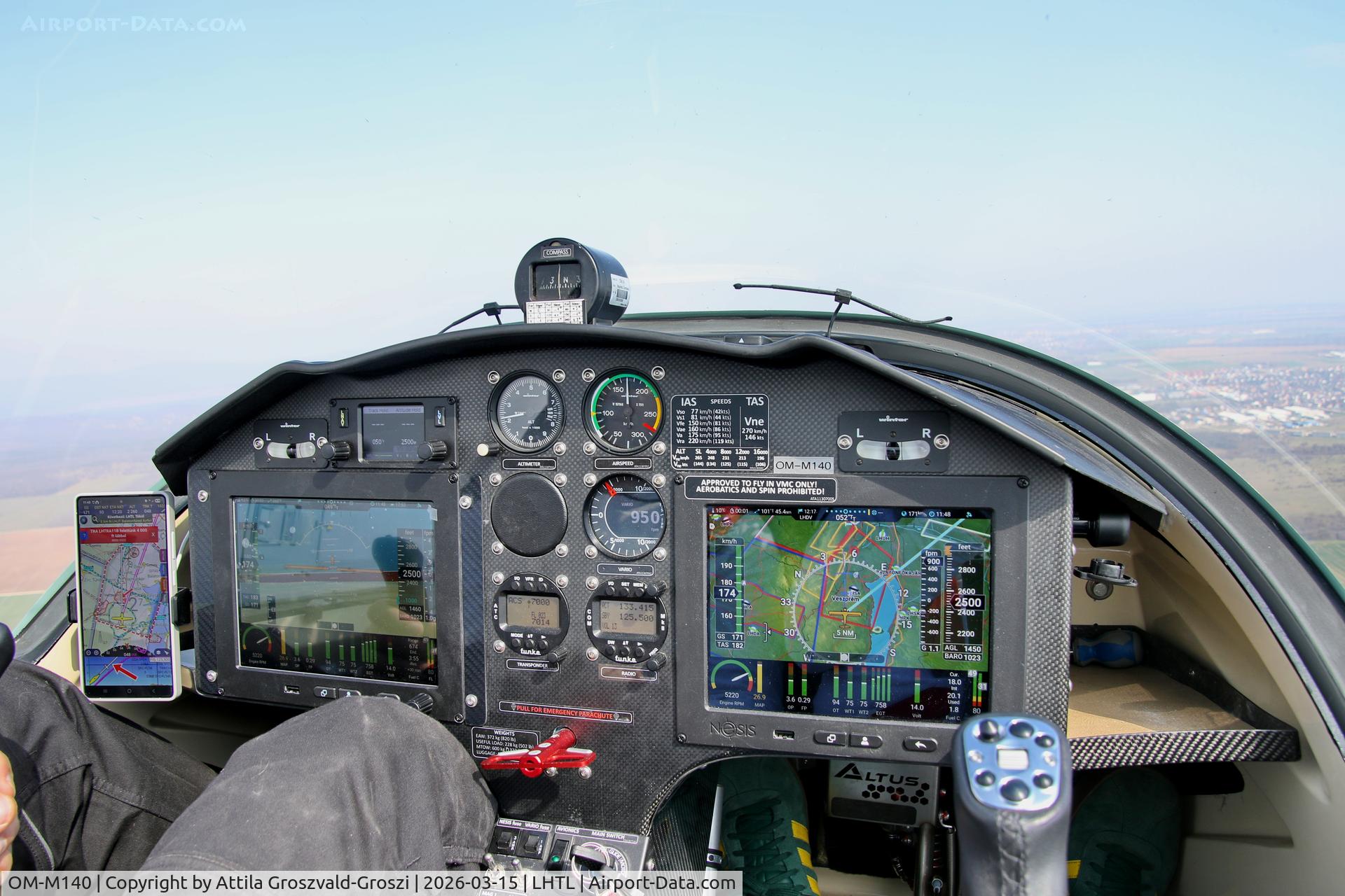 OM-M140, 2023 Altus Aero Altus ST C/N 004, LHTL - Tököl Airport, Hungary