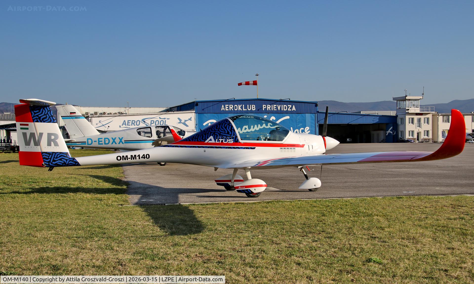 OM-M140, 2023 Altus Aero Altus ST C/N 004, LZPE - Prievidza Airport, Slovakia
