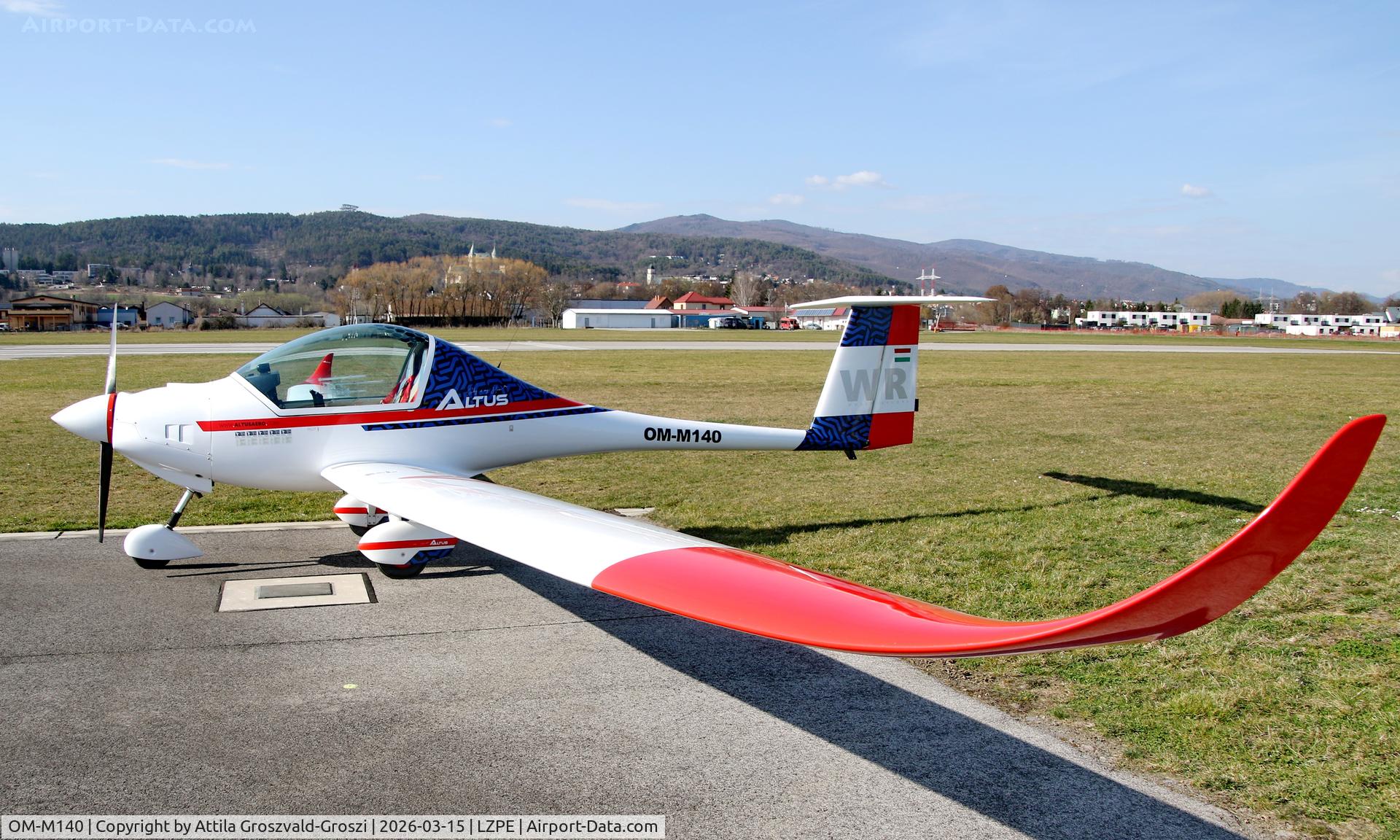 OM-M140, 2023 Altus Aero Altus ST C/N 004, LZPE - Prievidza Airport, Slovakia