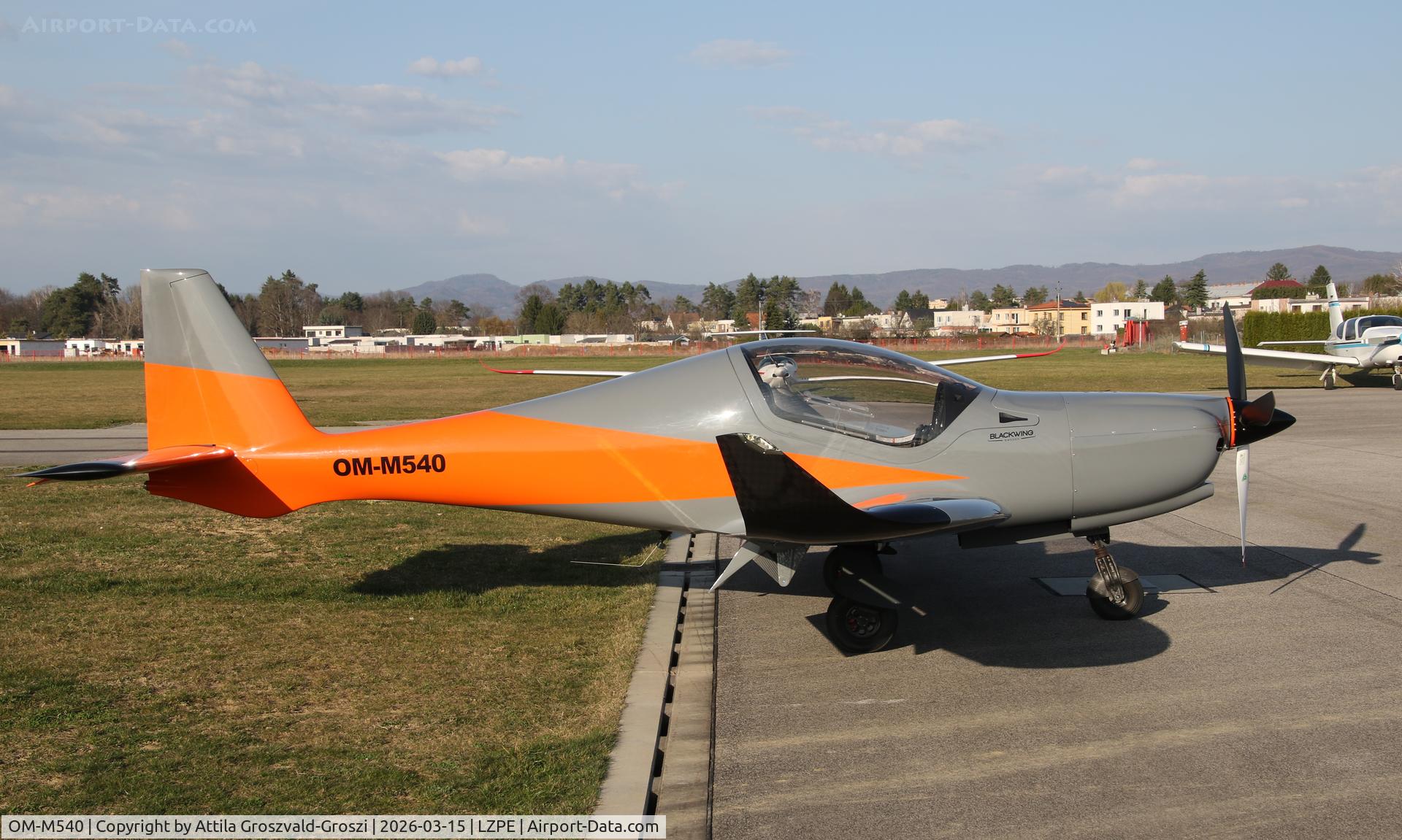 OM-M540, 2023 BlackWing BW 635RG C/N 022, LZPE - Prievidza Airport, Slovakia