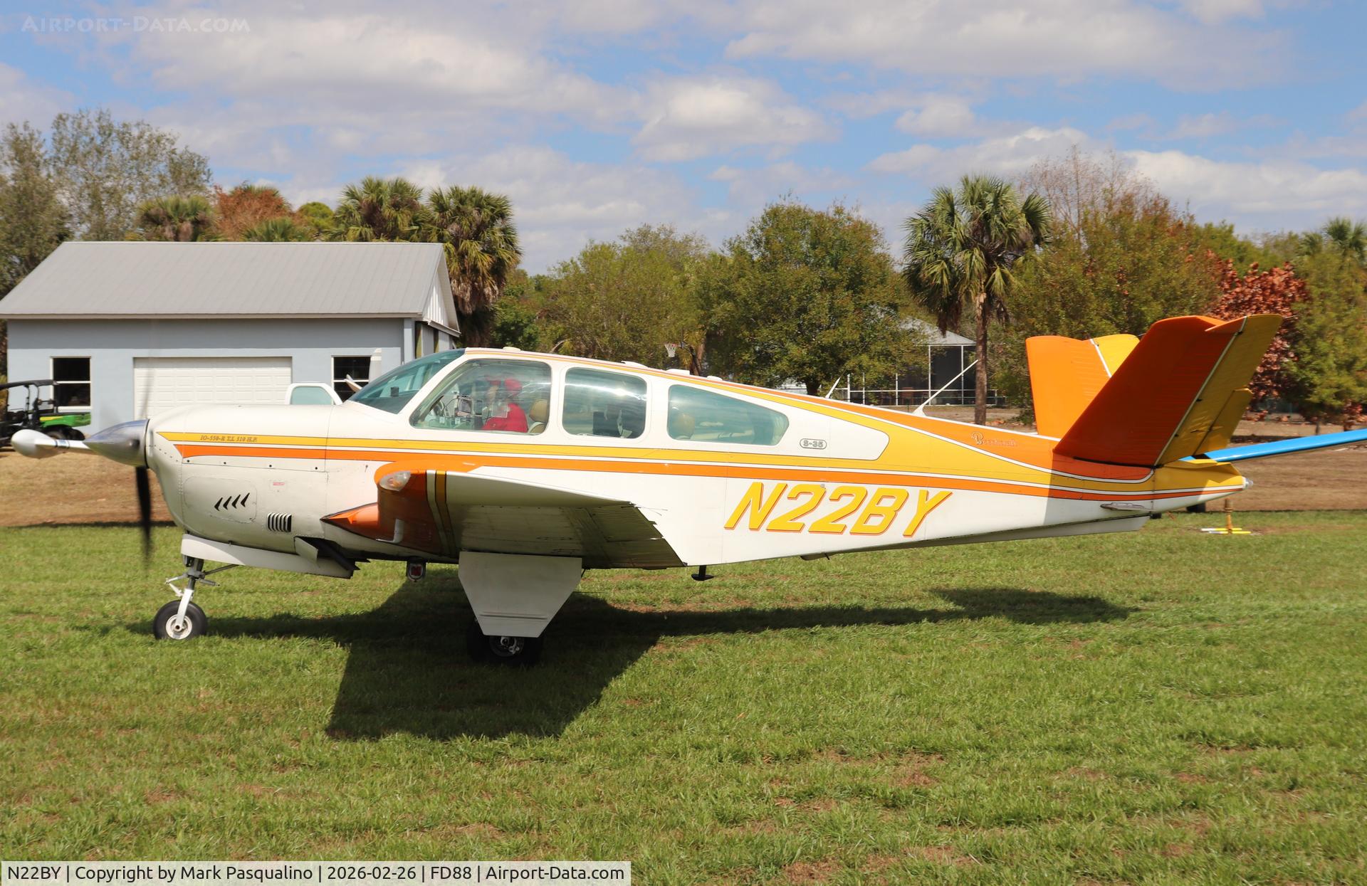N22BY, 1964 Beech S35 Bonanza C/N D-7609, Beech S35