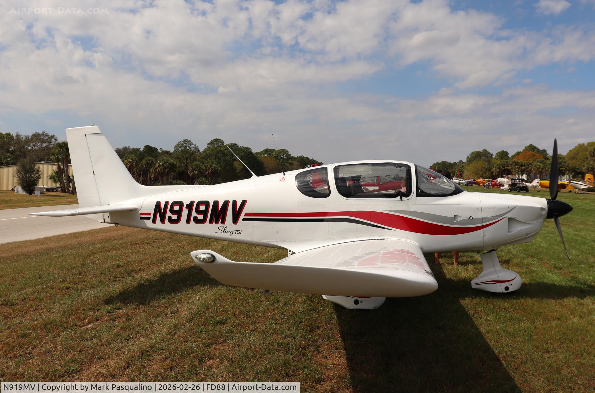 N919MV, 2022 Sling Aircraft Sling TSI C/N 233SK, Sling TSI