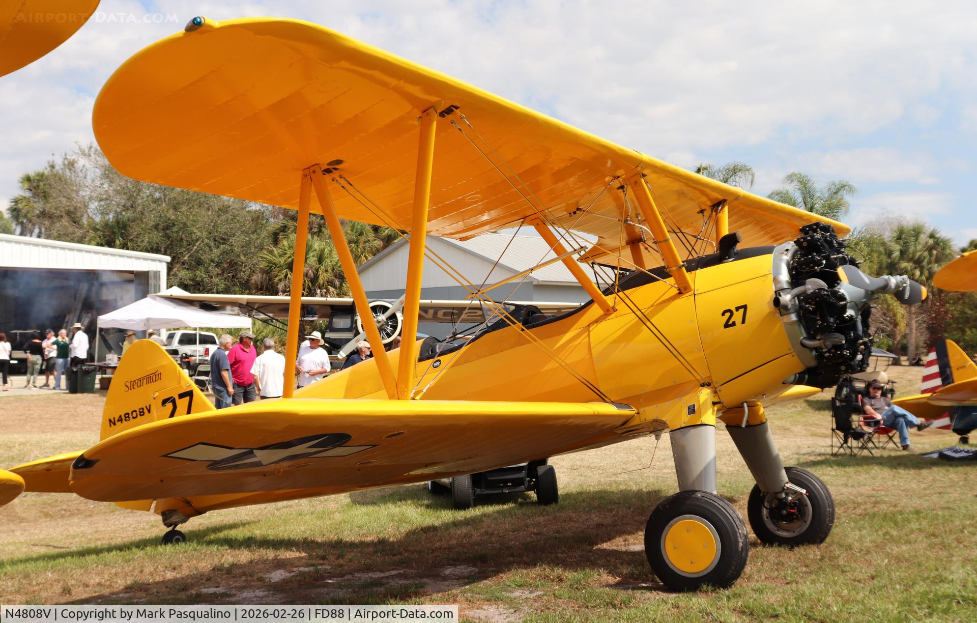 N4808V, Boeing E75 C/N 75-5324, Stearman
