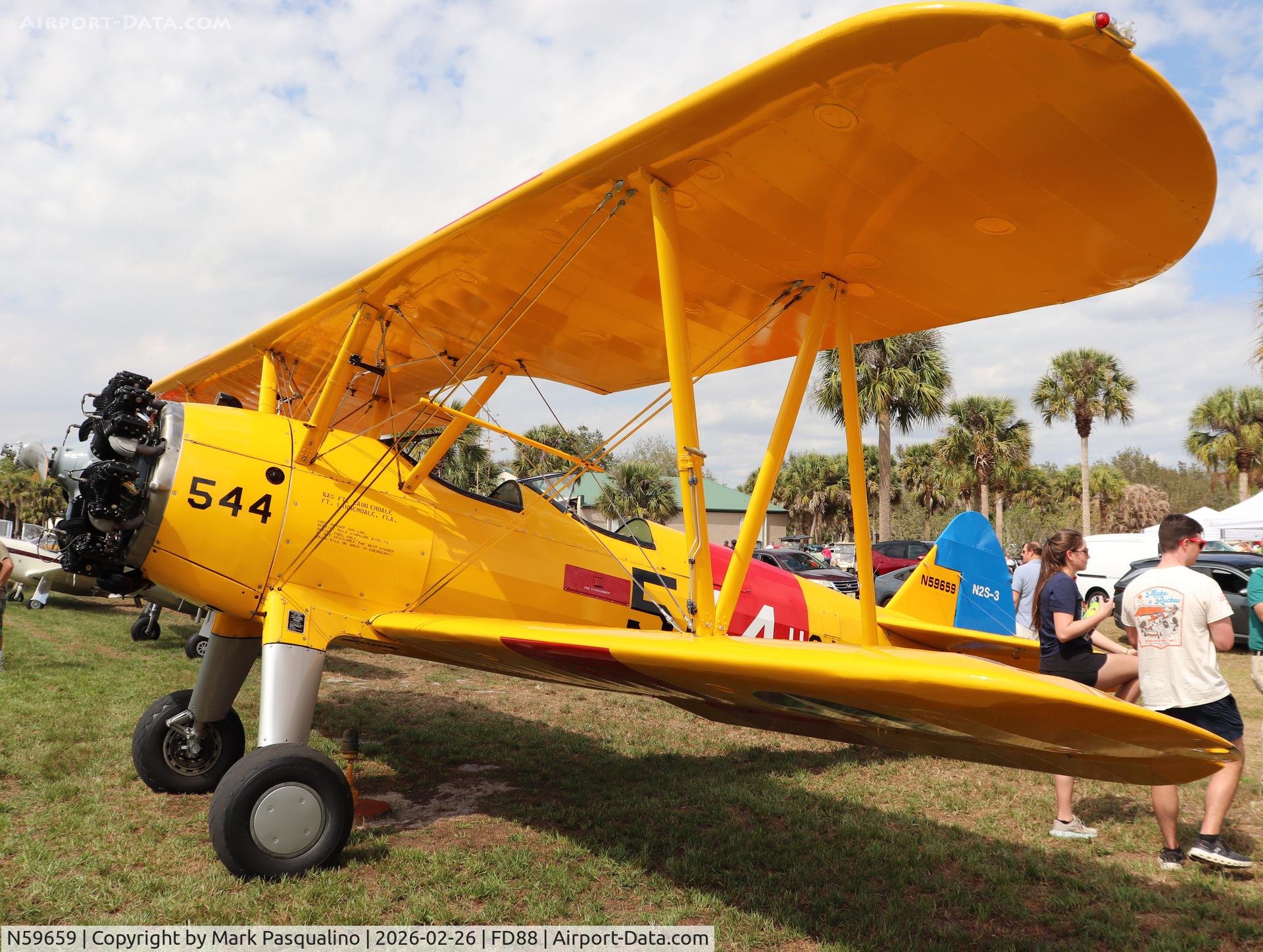 N59659, 1942 Boeing A75N1(PT17) C/N 75-4226, Stearman