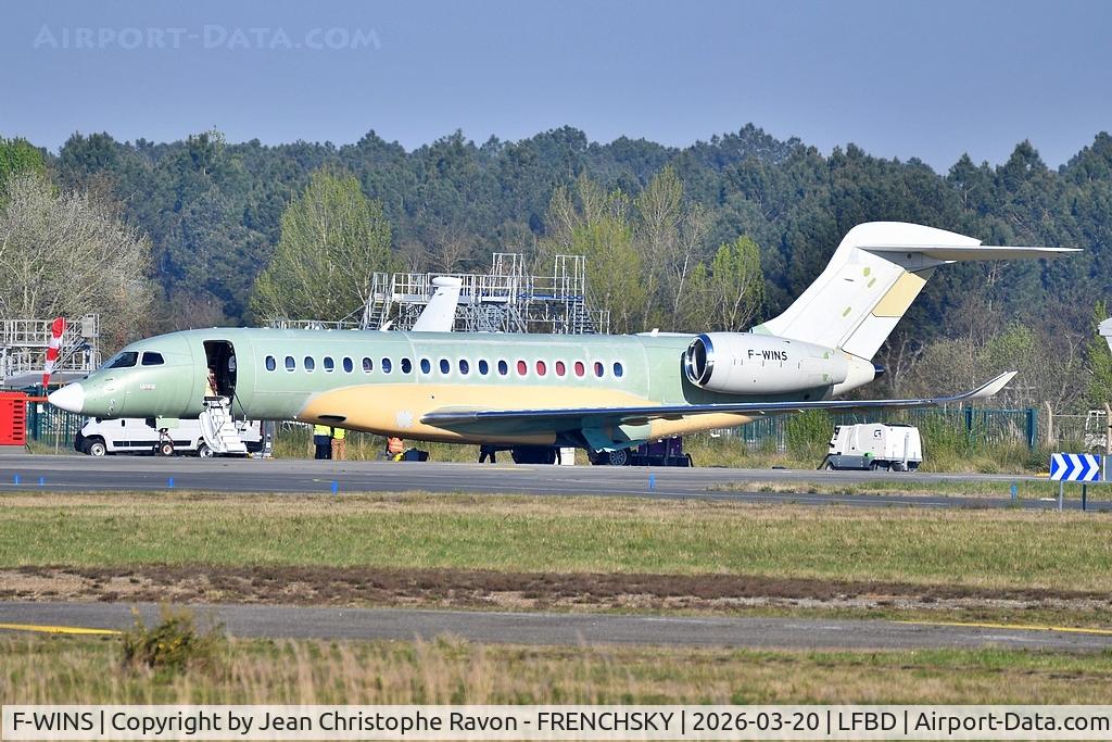 F-WINS, 2025 Dassault FALCON 10X C/N 0001, Test